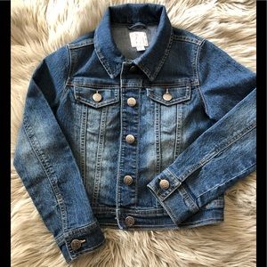 Girls denim jacket. EUC.